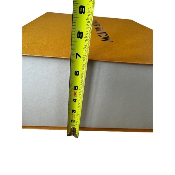 Louis Vuitton Box XL Magnetic Closure Orange Gift Shoes Purse 18”x14.5”x 7”     - Picture 11 of 11